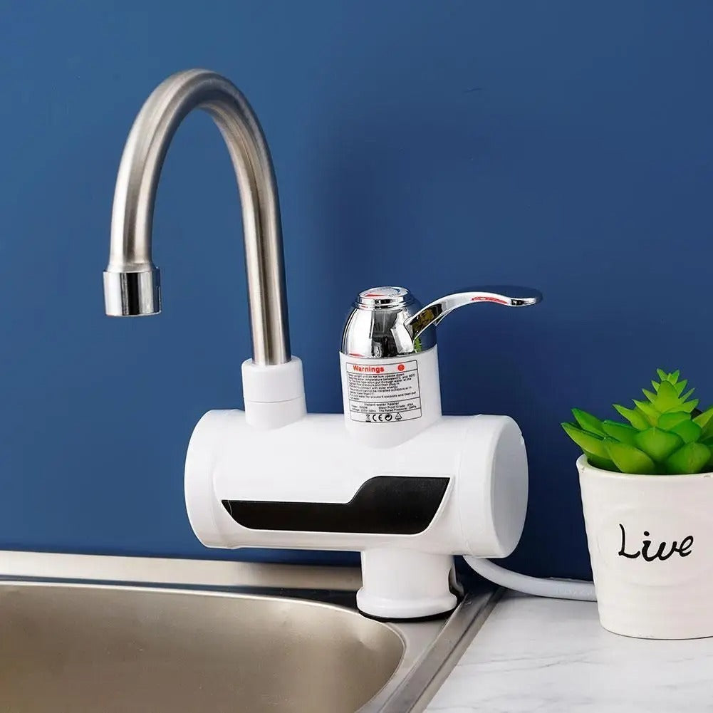 Electric Kitchen Instant Water Heater Tap – Instant Hot Water Faucet | Fast Heating Tankless Faucet .