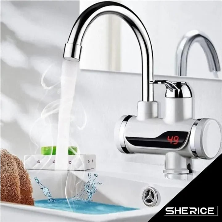 Electric Kitchen Instant Water Heater Tap – Instant Hot Water Faucet | Fast Heating Tankless Faucet .