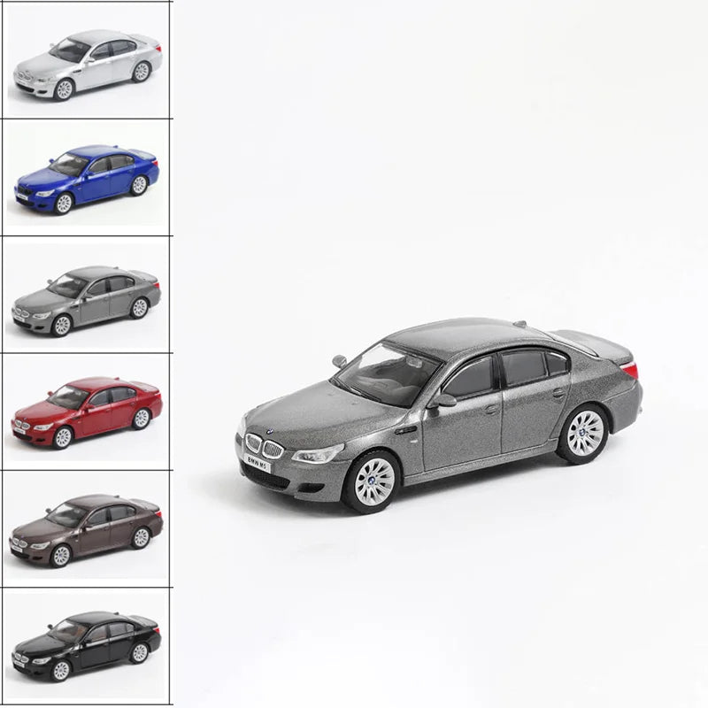 1:64 BMW M5 E60 Alloy Scale Car Model Diecast Metal Miniature Model Car Toy Car Vehicle Static Collection Children Toy Gifts