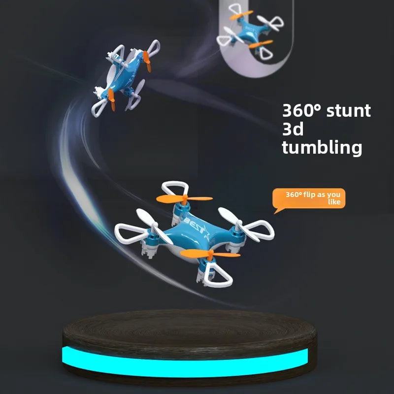 New Mini Pocket Drone for Kids, RC Quadcopter with Altitude Hold Small Portable Aircraft Educational Toy Gift