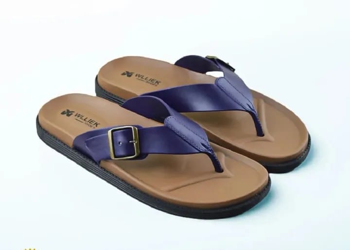 Auralix Men’s Brown Casual Flip Flops | Soft Sole Lightweight Summer Chappal