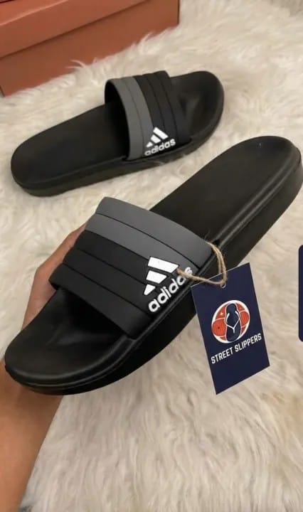 Adiddas Men’s Casual Flip Flops | Lightweight Non-Slip Summer Chappal .