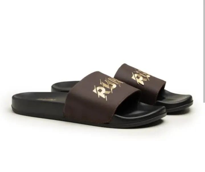 Run Men’s Premium Comfort Slides | Stylish Everyday Chappal for Men