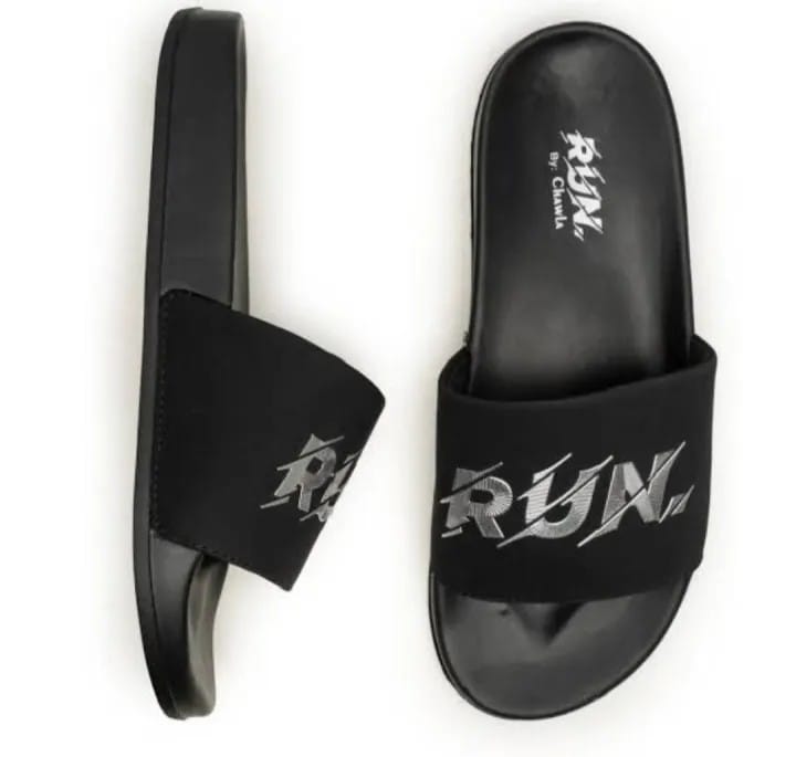 Run Men’s Premium Comfort Slides | Stylish Everyday Chappal for Men