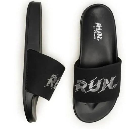 Run Men’s Premium Comfort Slides | Stylish Everyday Chappal for Men