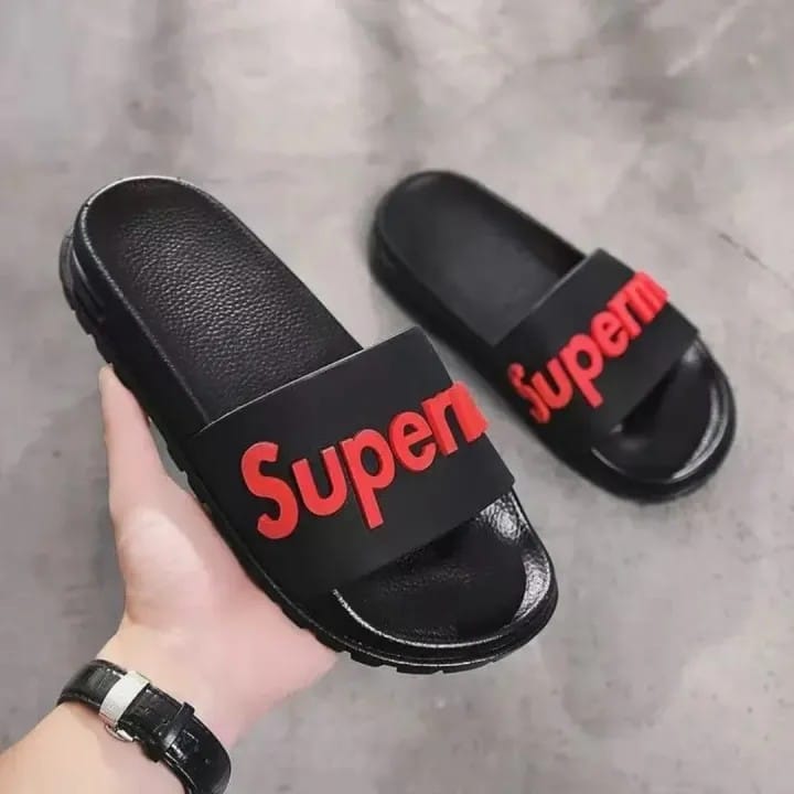Supreme Men’s Air Cushion Slides | Ultra-Soft Anti-Slip Casual Chappal