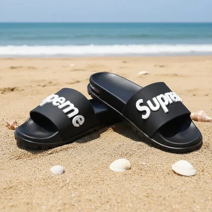Supreme Men’s Air Cushion Slides | Ultra-Soft Anti-Slip Casual Chappal