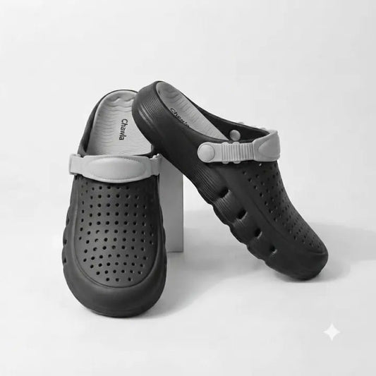Chawla Men’s Branded Crocs Half Shoes | Premium Casual Comfort Slippers