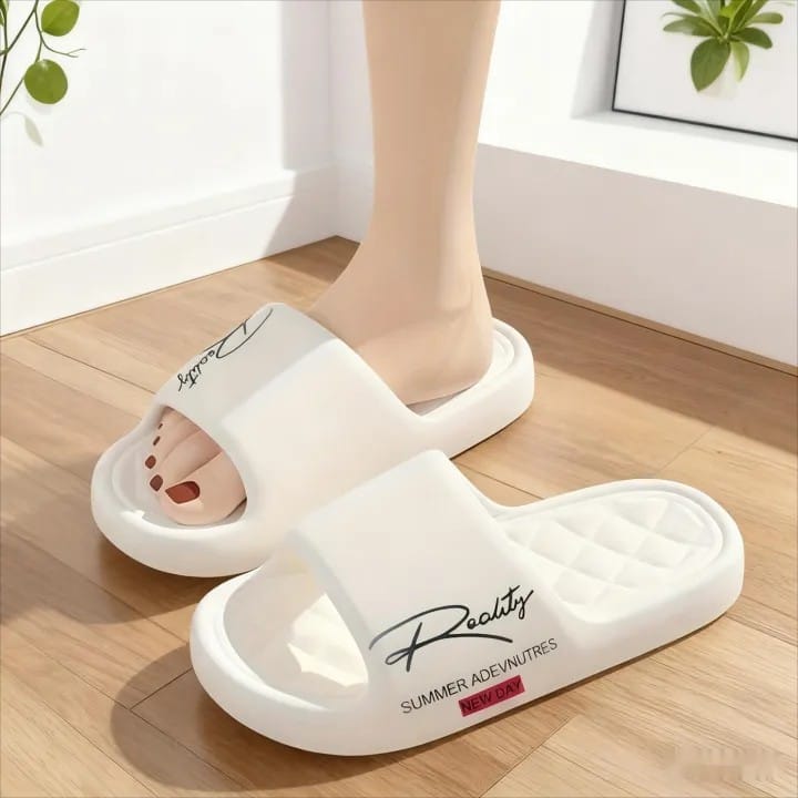 Unisex Cloud Cushion Slides | Soft Quilted Slippers for Home & Outdoor